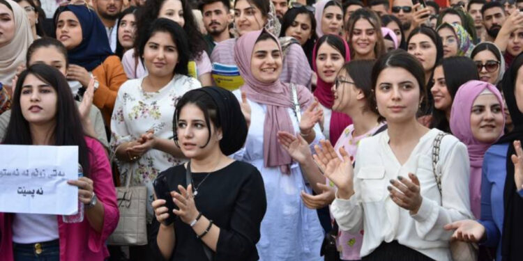 Kürdistan’da savaşın gölgesinde kadına yönelik şiddetle mücadele